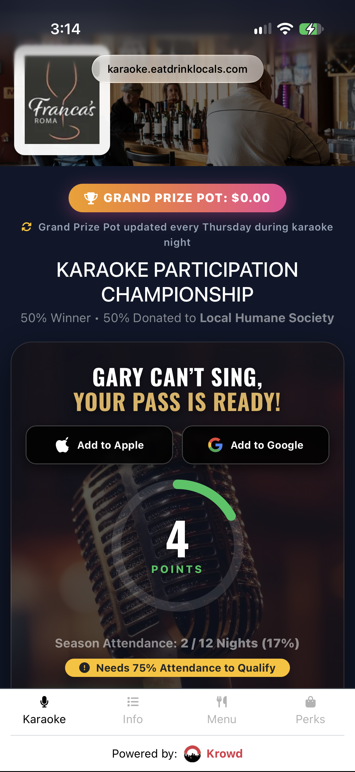 Karaoke Promo Poster