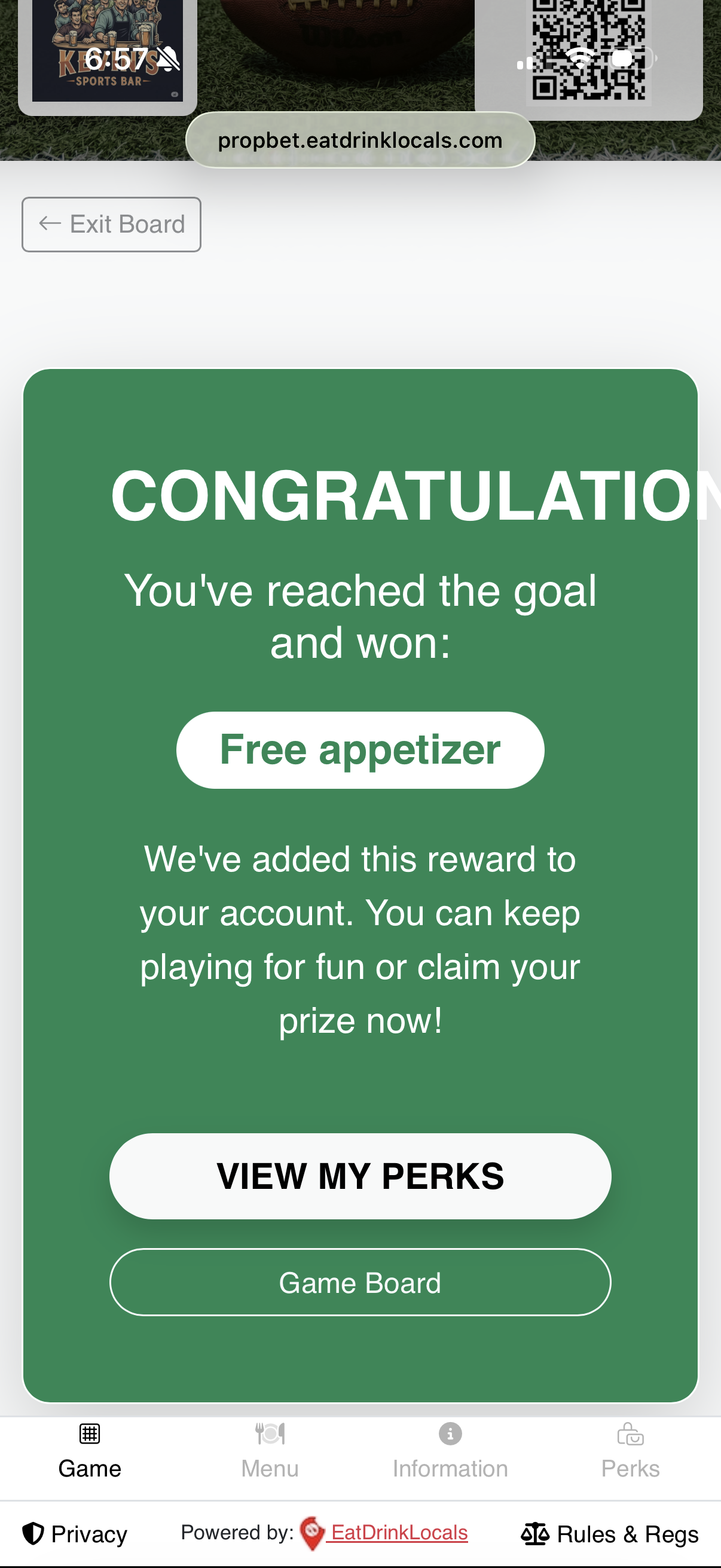 Live Prediction Question